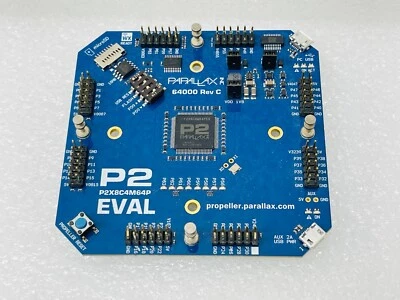 PARALLAX  Inc 64000, P2 P2X8C4M64P EVAL / USED - FREE SHIPPINING - Image 1 of 4