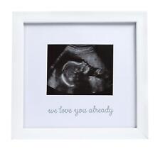 We Love You Already Sonogram Frame, Gender-Neutral Pregnancy Announcement Pic...