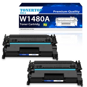 2PK 148A W1480A Toner Cartridge Fit for HP MFP 4101fdw 4101fdn WITH CHIP - Picture 1 of 18