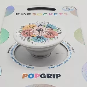 PopSockets Phone Grip Stand Boho Floral POPGRIP PopSocket - Picture 1 of 5