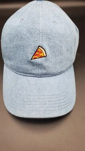 Gorra de béisbol vintage Pizza Slice bordada ajustable envejecida sombrero de papá - Imagen 1 de 3
