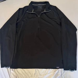 Patagonia Capilene Midweight Pullover Base Layer Oberteil Schwarz XL |M1 - Bild 1 von 6