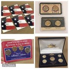 Mint Vintage Us Coin Collection Lot Commemorative Quarter Penny Nickel Dollar