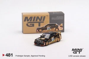 Mini GT 1:64 481 Mercedes-Benz 190E 2.5-16 Evolution II 1991 AMG/Zung Fu #10 - Picture 1 of 1