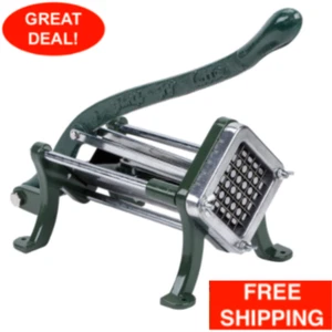 1/2" Commercial Potato French Fry Chopper Slicer Cutter Wedge Restaurant Dicer - Picture 1 of 9