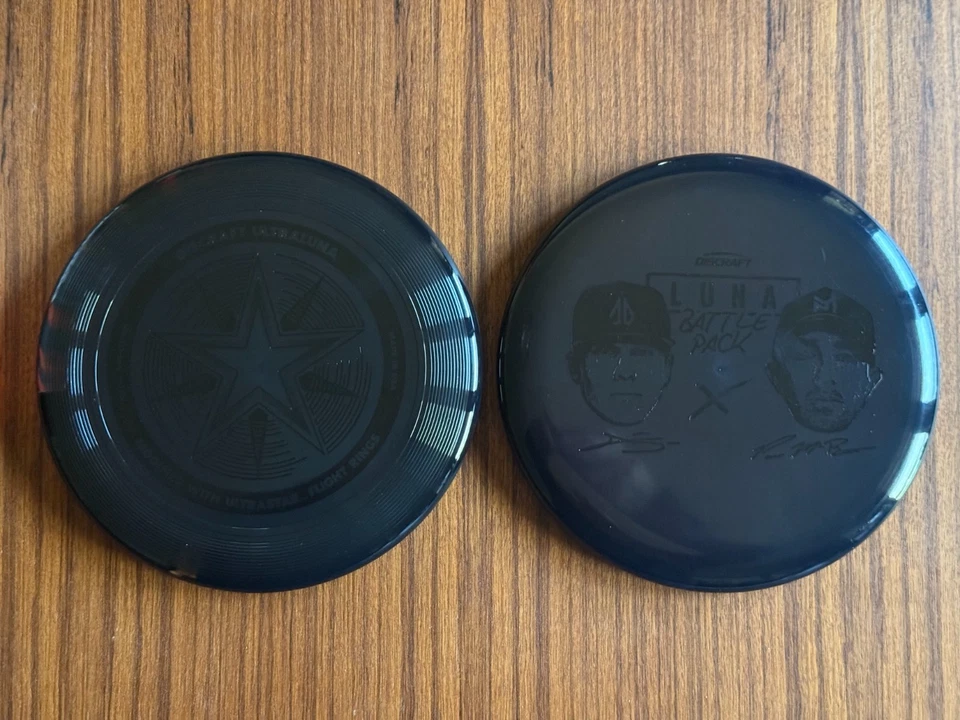 Discraft Battle Back Luna and UltraLuna 175g  1 of 250 SMOKE - NEW Ultrastar set - Image 1 of 4