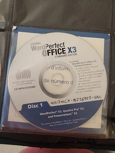 Corel : Word Perfect Office X3 (CD vidéo de formation et code) par David Rivers - Photo 1/1