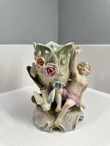 Meissen porcelain figurine of Cupid cherub - Picture 1 of 20