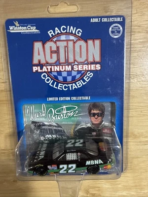 1996 Ward Burton #22 MBNA America  Action Racing Platinum Series 1:64 Scale - Image 1 of 4