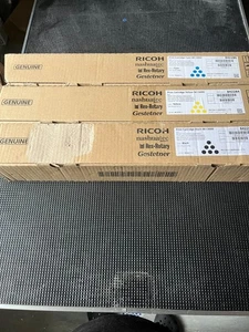 Set Of 3 Print Cartridge IM C6000 Black, Yellow and cyan - Zdjęcie 1 z 1