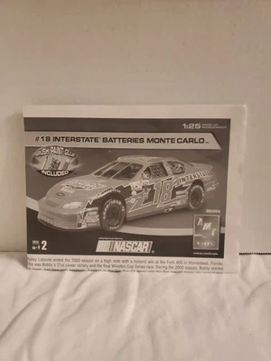 AMT #18 Interstate Batteries Monte Carlo 38098A (Instructions Only) No Kit/Parts - Image 1 of 2
