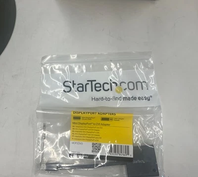 StarTech Mini DisplayPort to DVI Adapter MDP2DVI3 1080p New Bulk Pack - Image 1 of 3