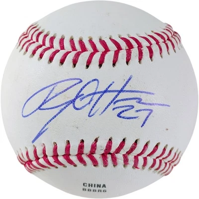 Ryon Healy 亲笔签名棒球西雅图水手队奥克兰田径酿酒师证明 — 第 1/4 张图片