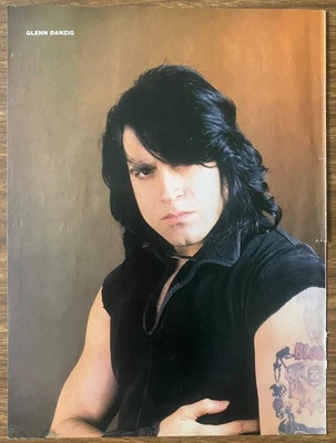 Glen Danzig Misfits Samhain horror punk TROUBLE doom metal 80s vintage magazine - Image 1 of 4