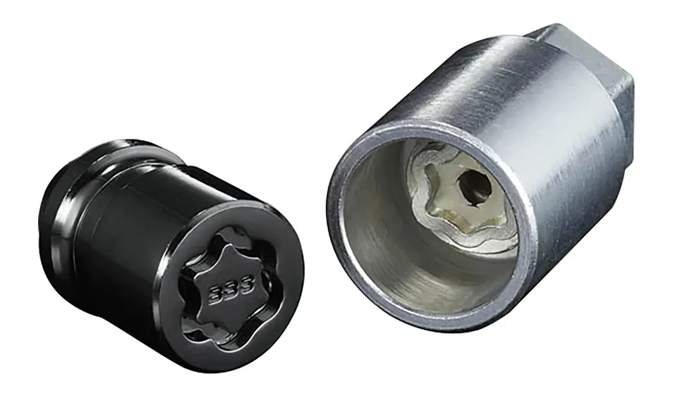 BBS McGard Lock Nut Set M12x1.5 Black Bag Type PLNM15C From Japan - Image 1 of 1