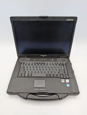 Panasonic Toughbook CF-52 Intel Centrino 15.4" Display RAM 2GB Black Laptop - Imagem 1 de 4