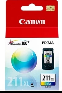 Canon CL211XL Sensormatic Color Cartridge *New, Open Box, Box Damaged - Afbeelding 1 van 1
