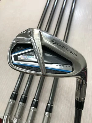 TaylorMade SIM MAX OS Iron Set 6-9,Pw 5pc Flex Regular TENSEI BLUE TM60 Graphite - Image 1 of 4