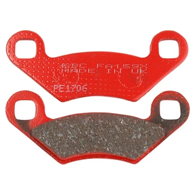 2003-2004 Polaris Trail Boss 330 ATV Carbon Graphite Front Brake Pads - Image 1 of 2