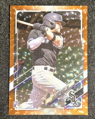 LUIS GONZALEZ 2021 Topps Update Series ⚾️ ORANGE FOILBOARD RC #US301 SP/299👀🔥 Foto 1 de 2