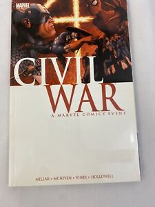 Civil War TPB by Mark Millar 078512179X Marvel The Fast Free Shipping