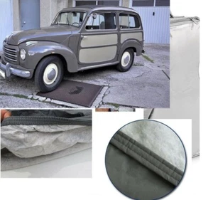 TELO COPRIAUTO TELATO FELPATO PER FIAT 500C BELVEDERE IMPERMEABILE - Foto 1 di 12