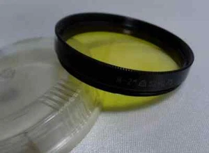 a Yellow-2x LZOS 52x0.75mm Russian Vintage Light Filter 52mm for Lens 1791 - Picture 1 of 2