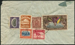 Ecuador Quito Airmail Cover to New York USA 1941 Latin America Postage WWII - Picture 1 of 2