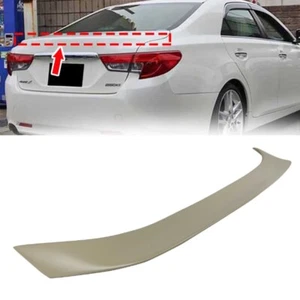 Unpainted FRP 2010-2019 Fit For TOYOTA Mark X 4D Sedan A Type Rear Trunk Spoiler - Picture 1 of 6