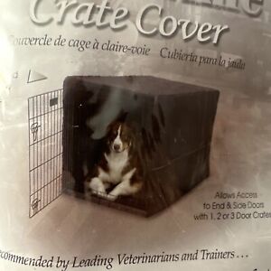 Midwest Pets Black Quiet Time Crate Cover Model CVR-42 for 42" Crate 