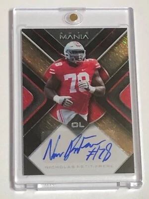 2022 Wild Card Mania auto autograph Nicholas Petit-Frere #1/3   Titans AM-TR26 - Image 1 of 3