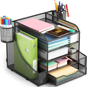 Evoomi 5 Ebenen Mesh Schreibtisch Organizer Plus - die verbesserte Zeit-, Platz- und Vernunftsersparnis - Bild 1 von 12