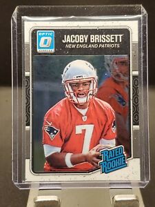 2016 DONRUSS OPTIC RATED ROOKIE JACOBY BRISSETT #170 New England Patriots RC