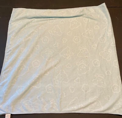 NUEVO SIN ETIQUETAS Manta Bebé Niño Microfibra Azul Bebé 50 X 26" Sólida Clásica Informal Cálida Foto 1 de 4