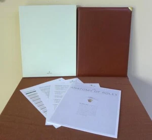 Rolex Notebook/Padfolio in pelle con penna Rolex - Foto 1 di 12