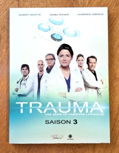 Série Québécoise (DVD): Trauma, Saison 3 CBC rare TV show francais fabienne FR - Picture 1 of 8