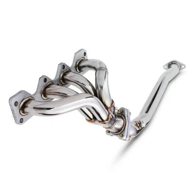 COLECTOR DE ESCAPE Y TUBO DE BAJADA DE ACERO INOXIDABLE 4-1 PARA MAZDA MX5 MX-5 1.6 NA 94-96 - Imagen 1 de 4