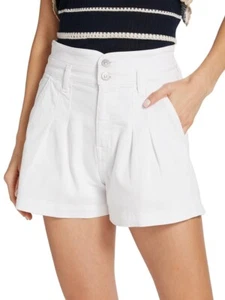 NUOVO pantaloncino denim bianco Veronica Beard Jaylen taglia 31 - Foto 1 di 3