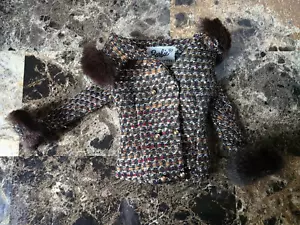 Vintage Barbie Saturday Matinee # 1615 Tweed Gold and Brown Jacket (1965) TLC - Picture 1 of 18