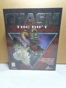 Chasm: The Rift PC Big Box, NEW Factory Seal! VGA Ready! RARE-Vintage-RETRO! - Picture 1 of 14