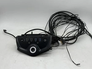 Boîtier PC Corsair Graphite 780T noir rouge panneau E/S IO réinitialisation d'alimentation audio USB - Photo 1/11