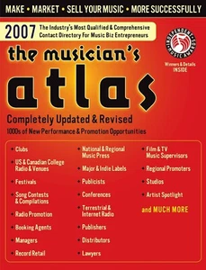 The Musician's Atlas 2007 - Hal Leonard Music Industry Directory Guide - Picture 1 of 14