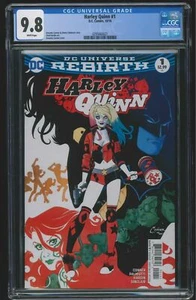 HARLEY QUINN #1 - CGC 9.8 NM/MT - DC 2016 - DC Rebirth! Conner & Palmiotti! - Picture 1 of 1