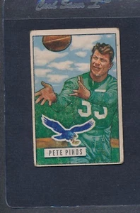 1951 Bowman #046 Pete Pihos Eagles Fair *278 - Picture 1 of 1