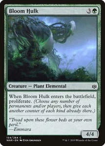 x1 Bloom Hulk War of the Spark MTG 154/264 COMMON M/NM 1x - Picture 1 of 1