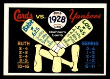 1970 Fleer World Series #1 - #66 - Complete your set. Pick your card.