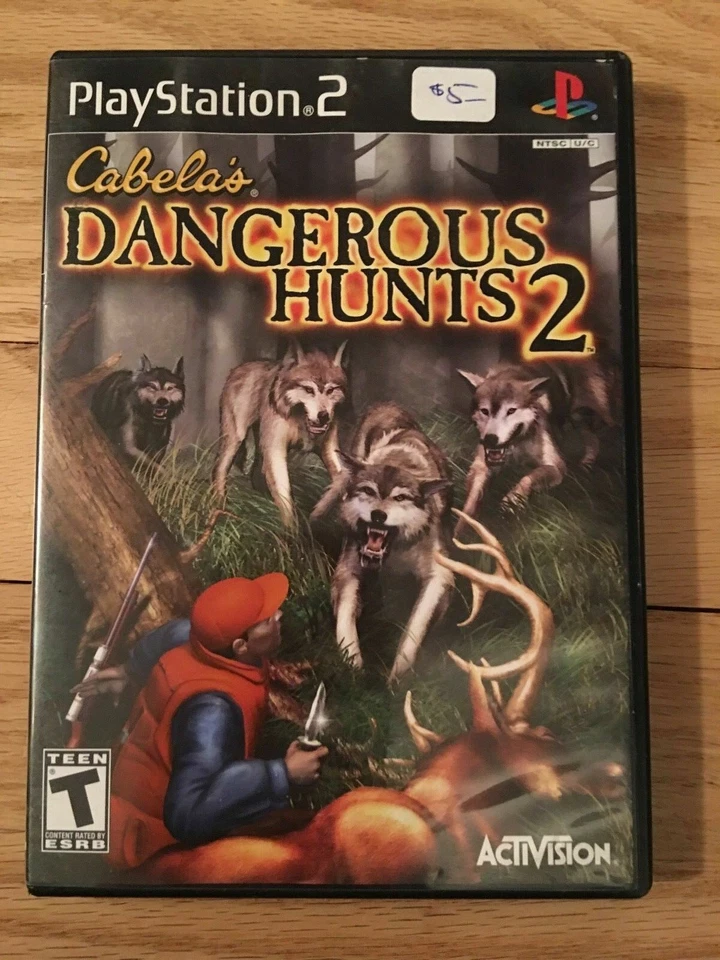 CABELA'S DANGEROUS HUNTS 2 - PS2 - COMPLETE WITH MANUAL - FREE S/H - (UU)  - Image 1 of 1
