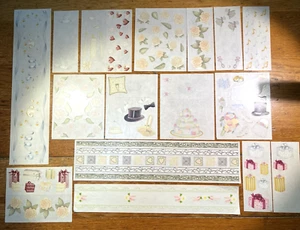 Stickers for Crafts & Scrap Books Wedding & Party Theme (C12A8) - Picture 1 of 9
