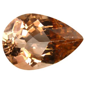 14,39k AAA hübsche Birnenform (19x13mm) Champagner Champion Topas Edelstein - Bild 1 von 1