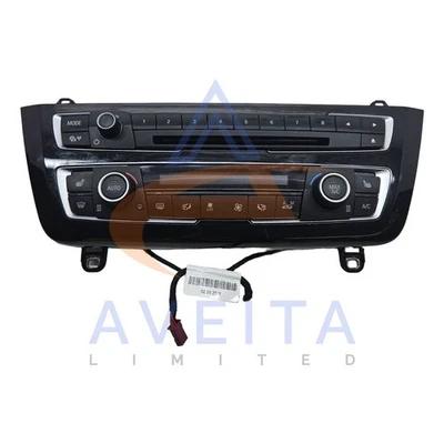 BMW 320D F30 3 Series12-16 Heater Stereo Control Switch Panel - Image 1 of 4
